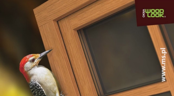 spot tv do okien pvc wygladających jak drewniane