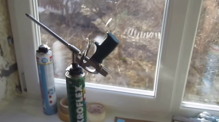 Установка пластиковых откосов, 1