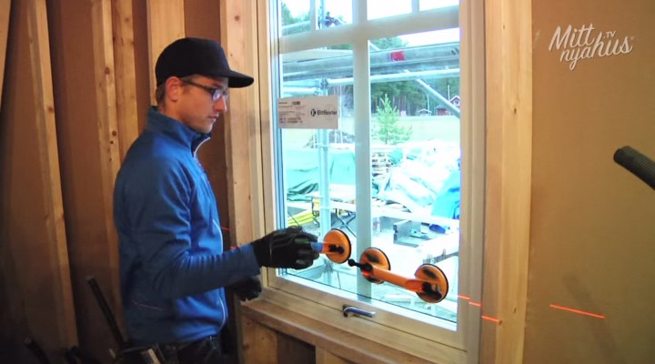 Hur gör snickaren – Montering av Elit Original Alu fönster