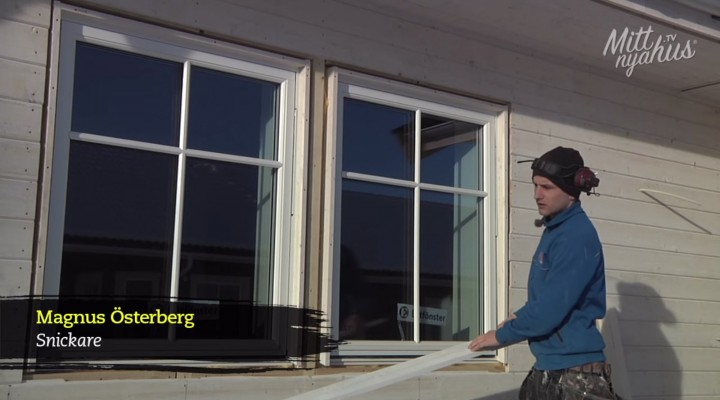 Hur gör snickaren – Fodring av fönster