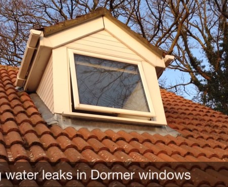 How to Fix Dormer Window Water Leaks