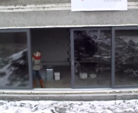 Drzwi balkonowe HST. Wymiar drzwi: 6195mm x 2350mm.