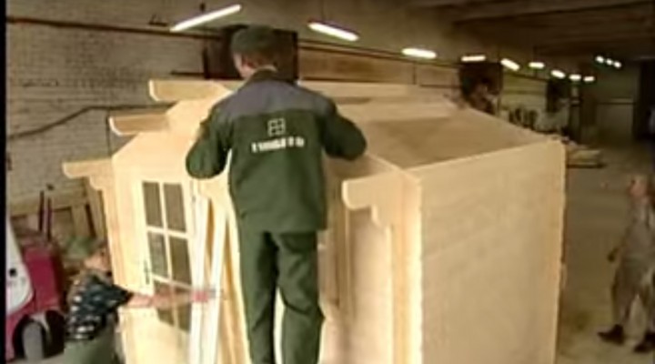 Mediniai nameliai _wooden garden houses