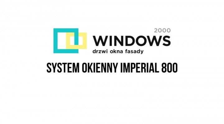 Windows2000 Rumia przedstawia profil Imperial800 Aliplast